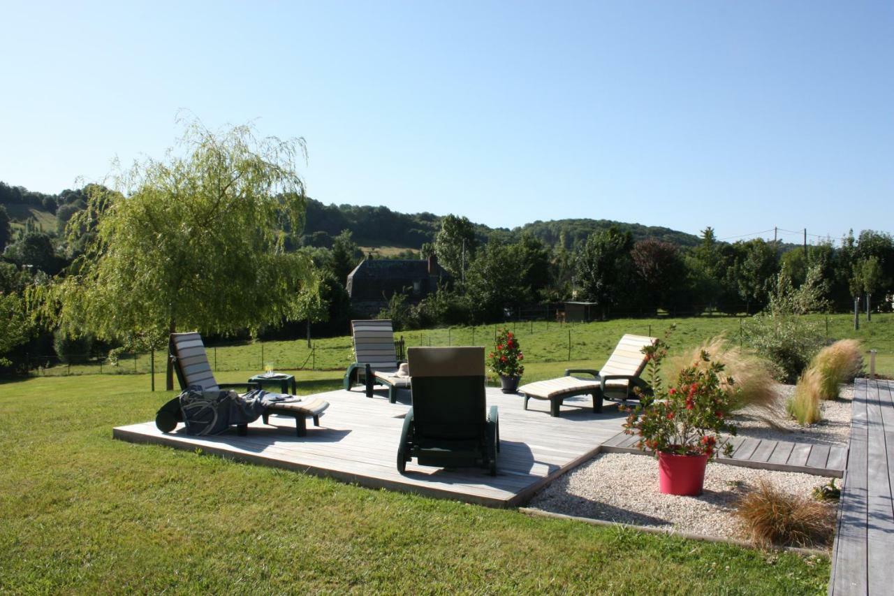 Le Jardin De Venus Bed & Breakfast La Riviere-Saint-Sauveur Bagian luar foto